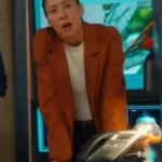 Hudson and Rex S08 Mayko Nguyen Brown Blazer