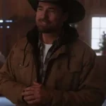 Huntley A Royal Montana Christmas 2025 Warren Christie Brown Cotton Jacket