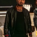 Jack in Time for Christmas 2024 Dave Bautista Leather Jacket