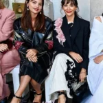 Jenna Coleman Biker Leather Jacket