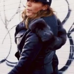 Jennifer Lopez Black Leather Jacket