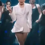 Jennifer Lopez Kiss of the Spider Woman 2025 White Blazer