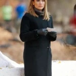 Jennifer Lopez Second Act Black Wool Coat