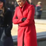 Jennifer Lopez Second Act Red Coat
