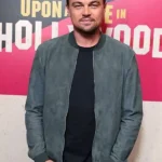 Leonardo DiCaprio Grey Bomber Jacket