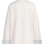 Light Pink Satin Adidas Chinese Jacket Back