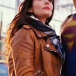 Lois Lane Superman Brown Leather Jacket