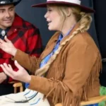 Melissa Peterson Finding Mr. Christmas Fringe Jacket back