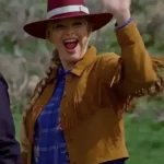 Melissa Peterson Finding Mr. Christmas S02 Fringe Jacket