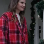 Merry Christmas, Ted Cooper! 2025 Kimberley Sustad Plaid Coat front