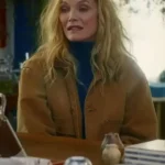 Michelle Pfeiffer Oh What Fun Brown Cotton Jacket