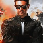 Mortal Kombat 2 Johnny Cage Black Leather Jacket