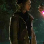 Nancy Wheeler TV Series Stranger Things Brown Jacket