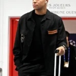 Real Madrid x Zegna Black Leather Jacket