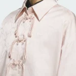 Satin Adidas Chinese Jacket Light Pink