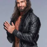 Seth Rollins WWE Leather Jacket