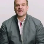 Stranger Things David Harbour Bomber Jacket