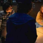 Stranger Things Dustin Henderson Blue Hoodie Back