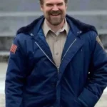 Stranger Things Jim Hopper Blue Cotton Jacket
