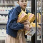 Stranger Things S01 Eleven Blue Cotton Jacket