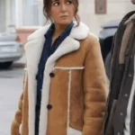 Superman and Lois Lana Lang Suede Leather Coat