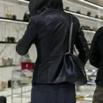 Taylor Swift Black Hooded Jacket Back