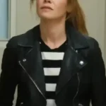 The Family Plan Jessica Morgan Leather Jacket