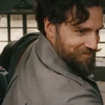 The Ministry of Ungentlemanly Warfare Henry Cavill Grey Jacket BAck