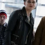 The Running Man Katy O’Brian Leather Jacket