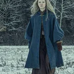The Witcher Freya Allan Hooded Coat Front