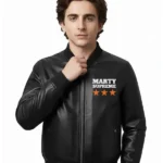 Timothee Marty Supreme Black Bomber Jacket