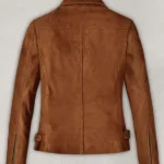 Vanessa Hudgens Leather Jacket Back