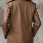 Womens-Vintage-Lapel-Zipper-Faux-Leather-Jacket-Back