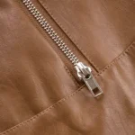 Womens-Vintage-Lapel-Zipper-Leather-Jacket