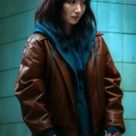 Won Jin-ah The Defects Brown Jacket