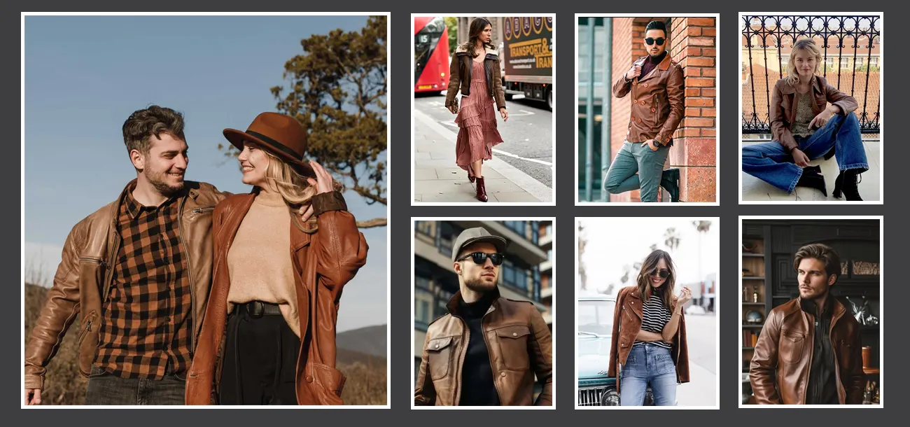 Brown Leather Jacket