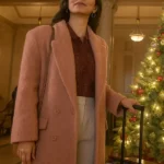 Autumn Reeser We Met in December Pink Coat