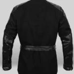 Avengers Age of Ultron Nick Fury Leather Jacket Back