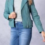 Banks Leather Biker Jacket