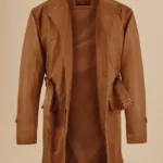 Brad Pitt Legends of the Fall Leather Trench Coat