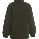 Bronte Moleskin Olive Jacket Back