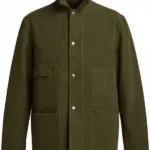 Carter Moleskin Chore Olive Jacket