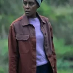 Christine Adams Hijack S02 Brown Jacket