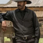 Denzel Washington The Magnificent Seven Black Vest front