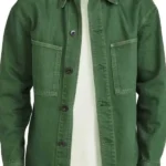 Emily in Paris Gabriel Green Jacket front