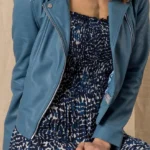 Esthwaite Leather Biker Jacket front