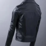 Grasmere Leather Biker Jacket back