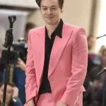 Harry Styles Blazer Pink front