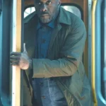 Hijack S02 Idris Elba Green Coat front