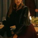 Kaya Scodelario The Woman in Cabin 10 Leather Jacket